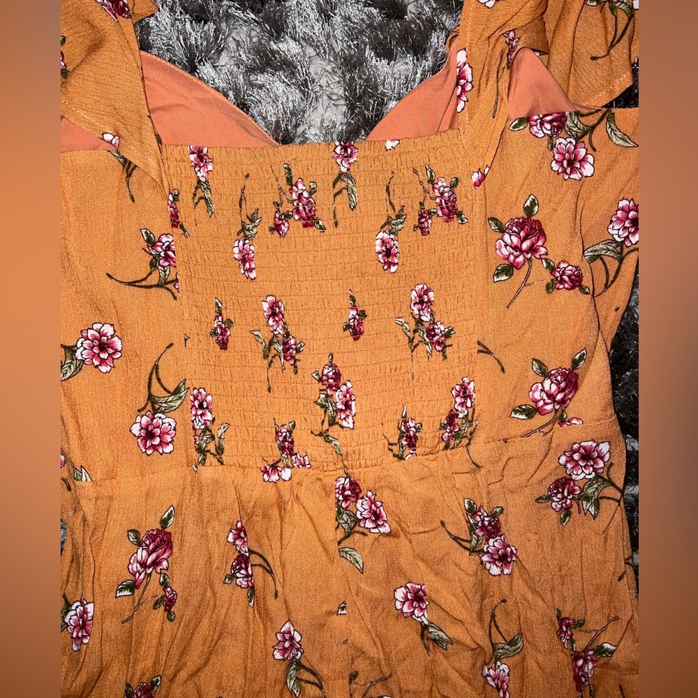 Lulus Floral Orange Jumpsuit - Picture 11 of 11